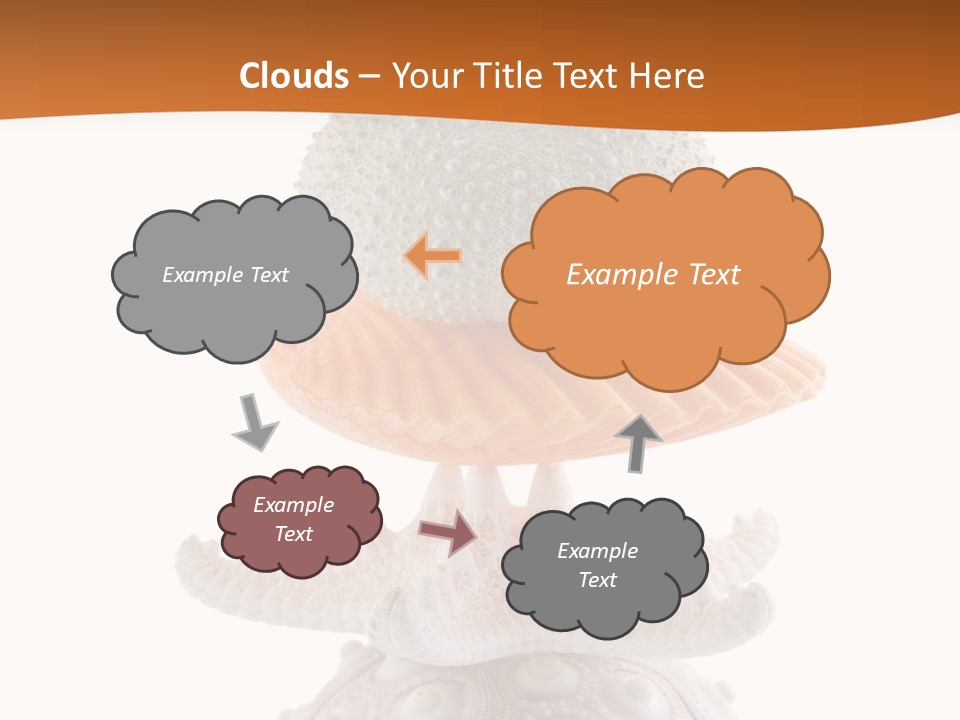 Zen Starfish Art PowerPoint Template