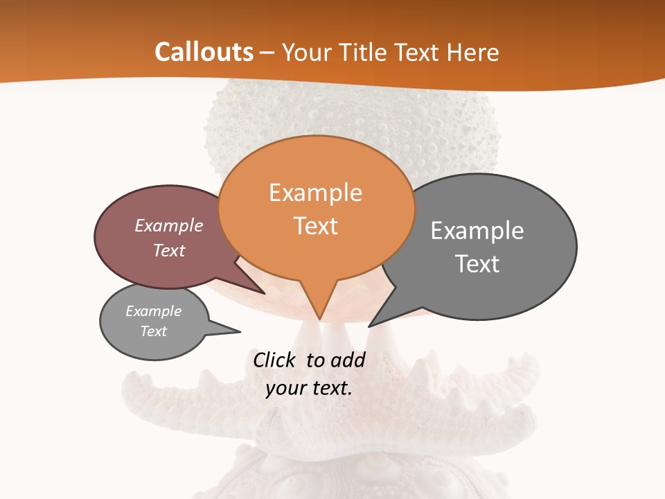 Zen Starfish Art PowerPoint Template