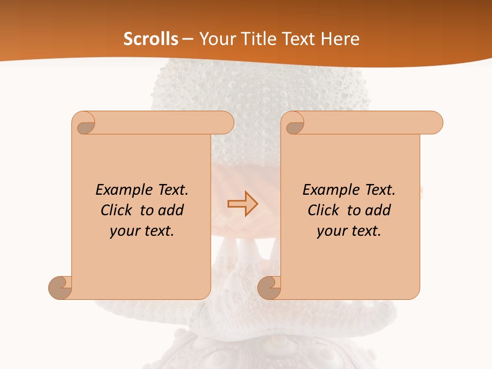 Zen Starfish Art PowerPoint Template