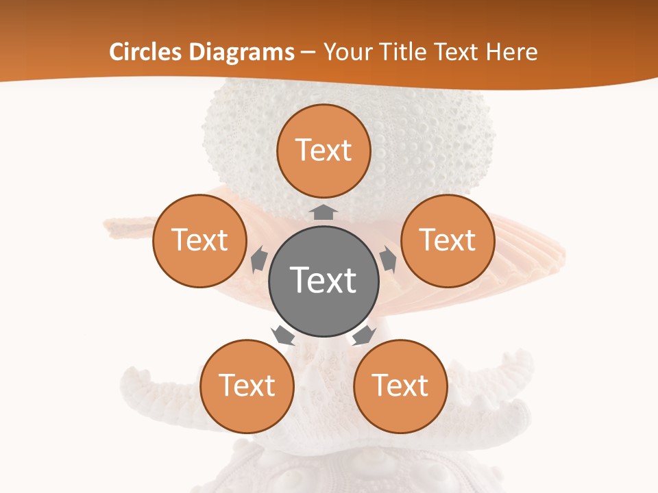 Zen Starfish Art PowerPoint Template