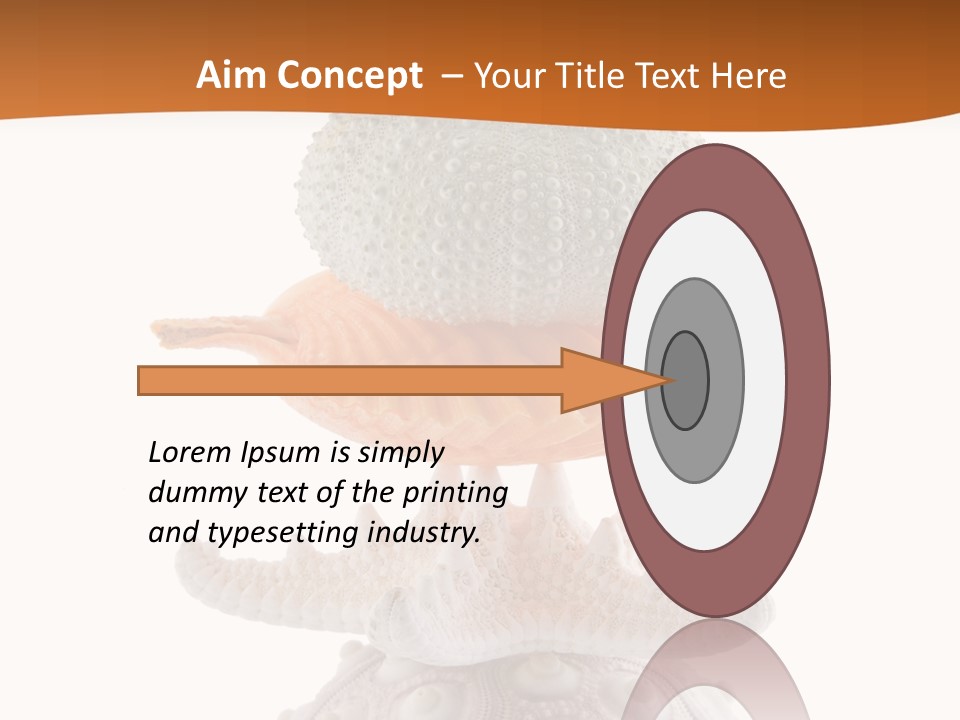 Zen Starfish Art PowerPoint Template