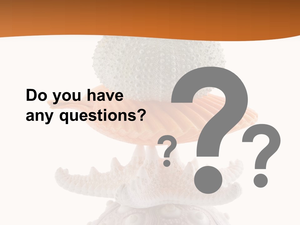 Zen Starfish Art PowerPoint Template