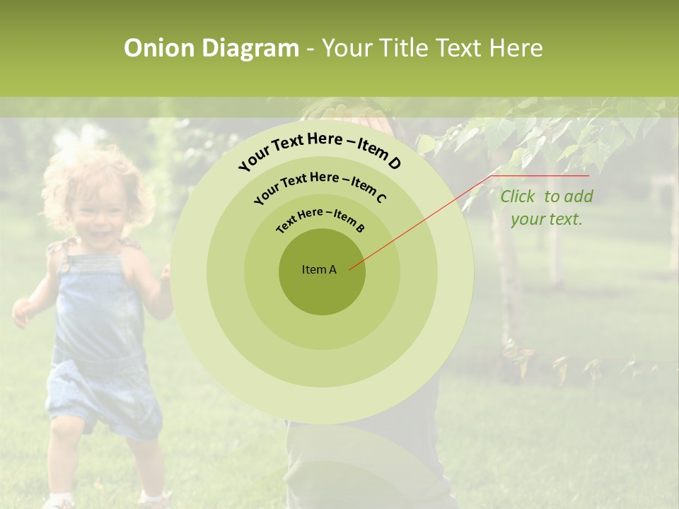 Outdoors Female Bright PowerPoint Template