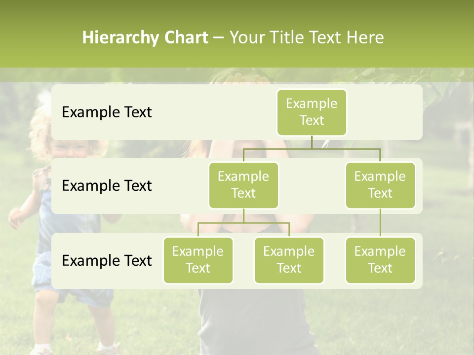 Outdoors Female Bright PowerPoint Template