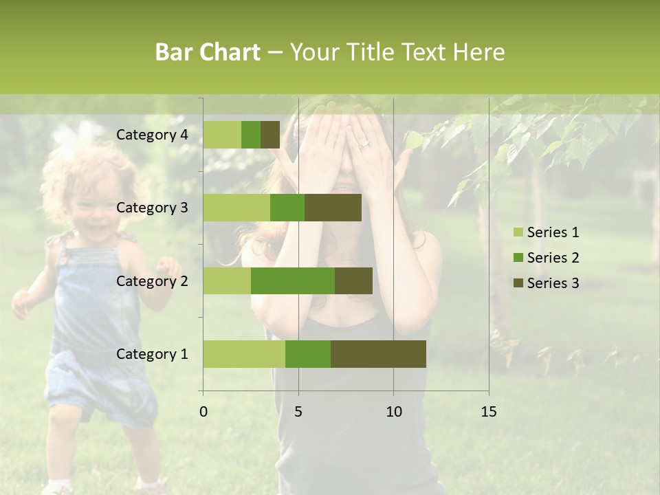 Outdoors Female Bright PowerPoint Template