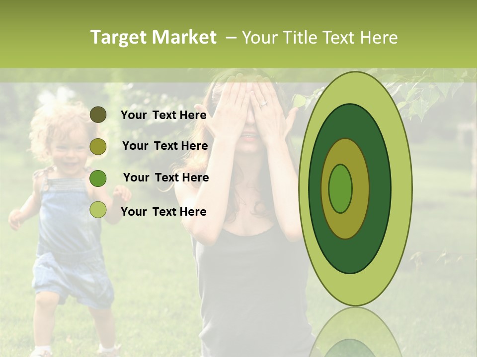 Outdoors Female Bright PowerPoint Template