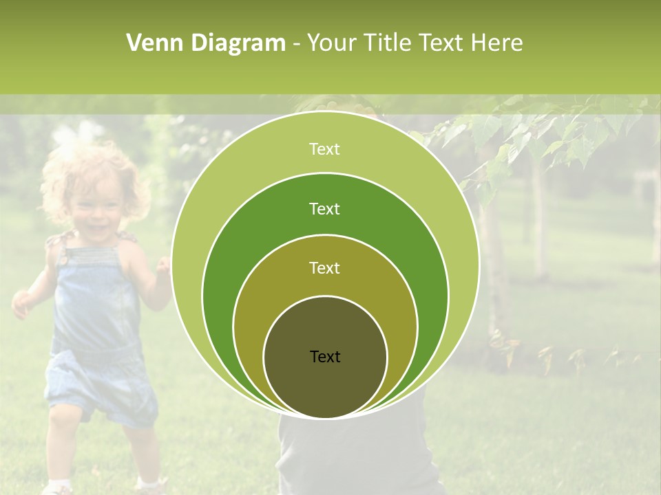 Outdoors Female Bright PowerPoint Template