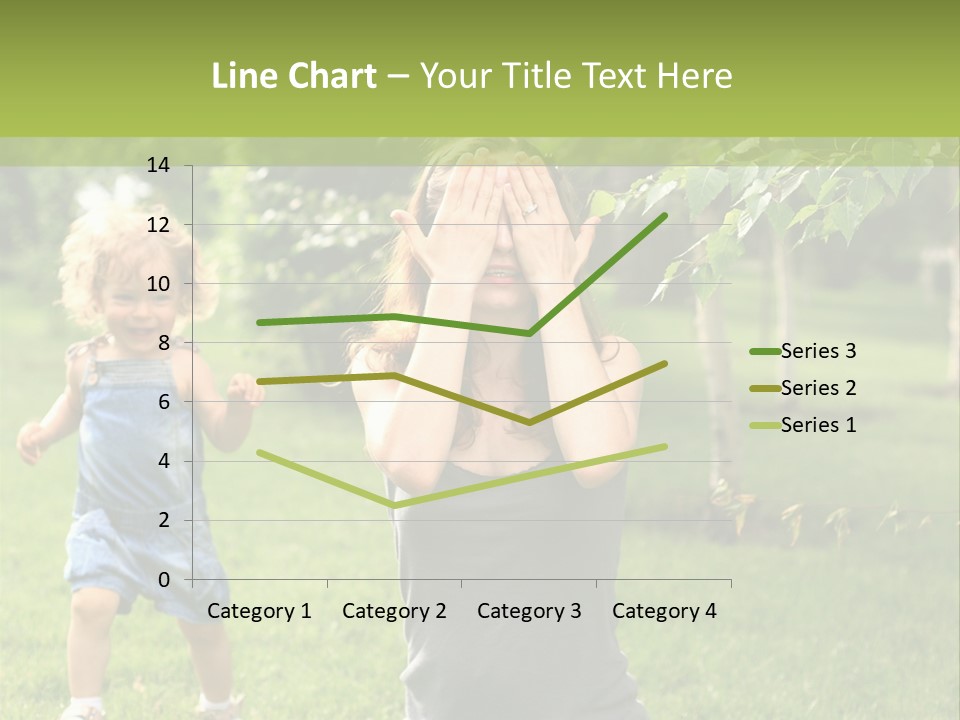 Outdoors Female Bright PowerPoint Template