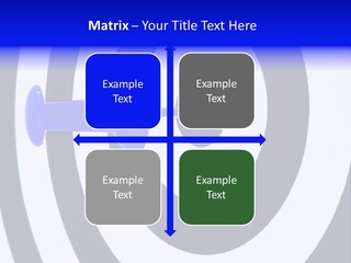 Isolated Success Perfection PowerPoint Template