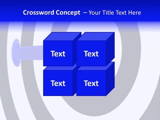 Isolated Success Perfection PowerPoint Template