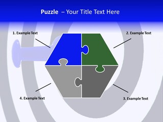 Isolated Success Perfection PowerPoint Template