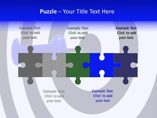 Isolated Success Perfection PowerPoint Template