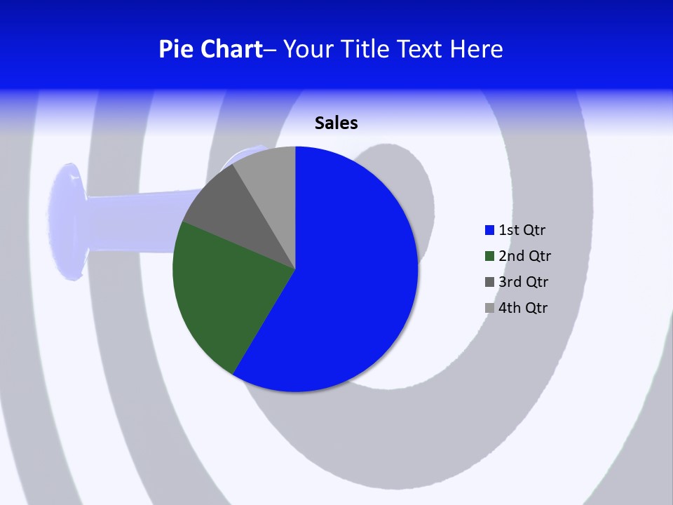 Isolated Success Perfection PowerPoint Template