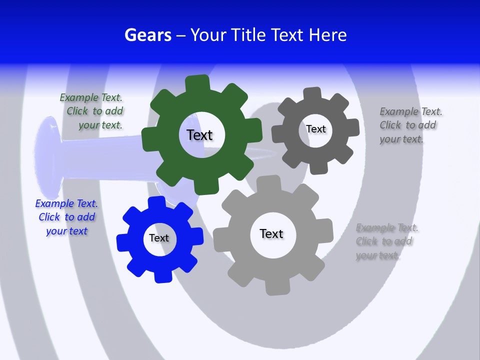 Isolated Success Perfection PowerPoint Template