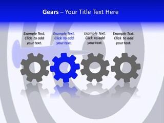 Isolated Success Perfection PowerPoint Template