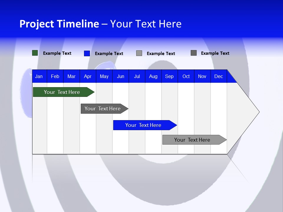 Isolated Success Perfection PowerPoint Template
