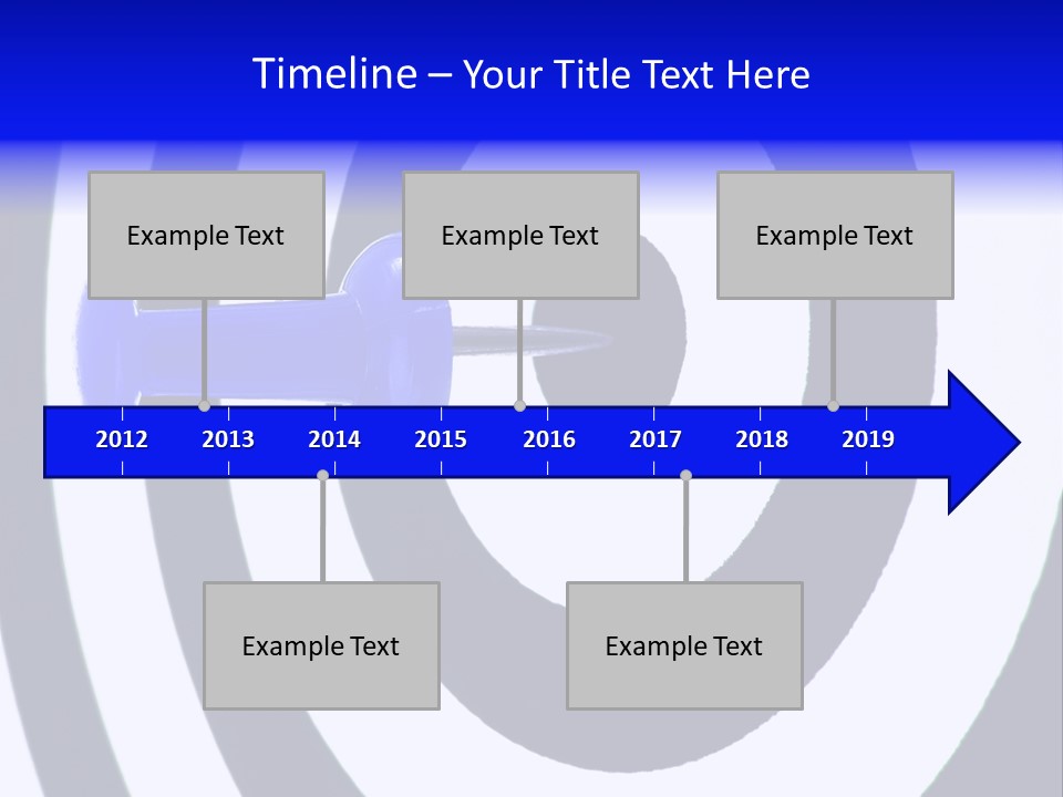 Isolated Success Perfection PowerPoint Template