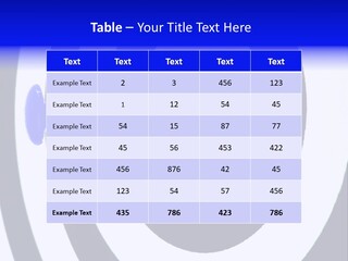 Isolated Success Perfection PowerPoint Template