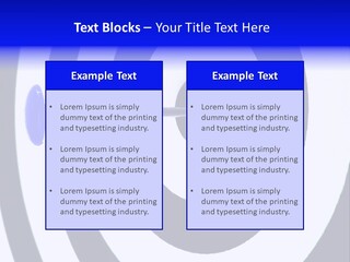 Isolated Success Perfection PowerPoint Template