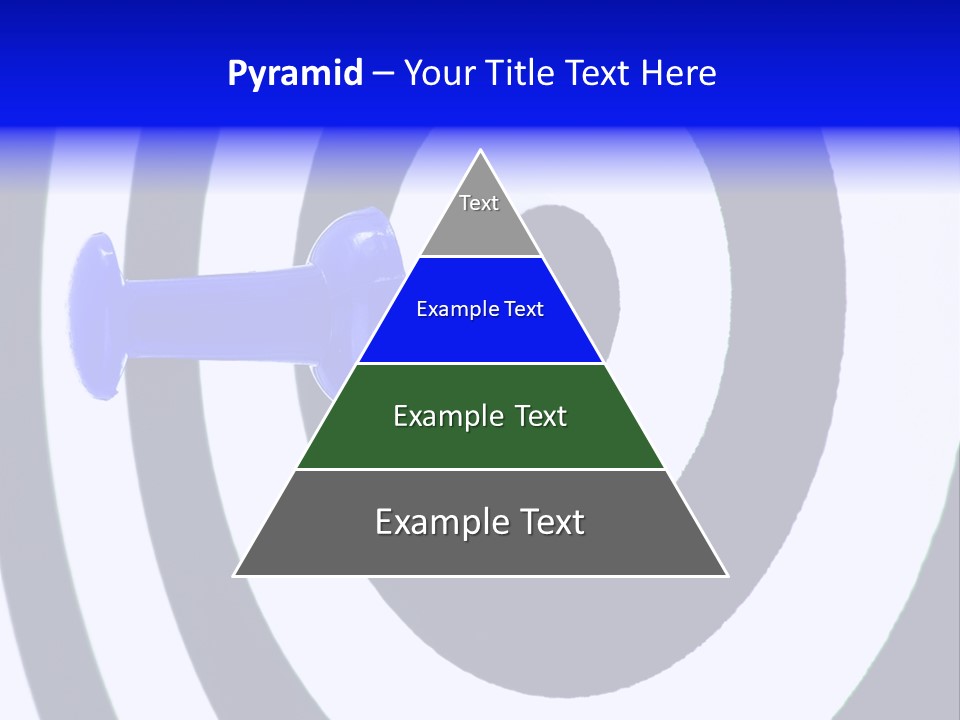 Isolated Success Perfection PowerPoint Template