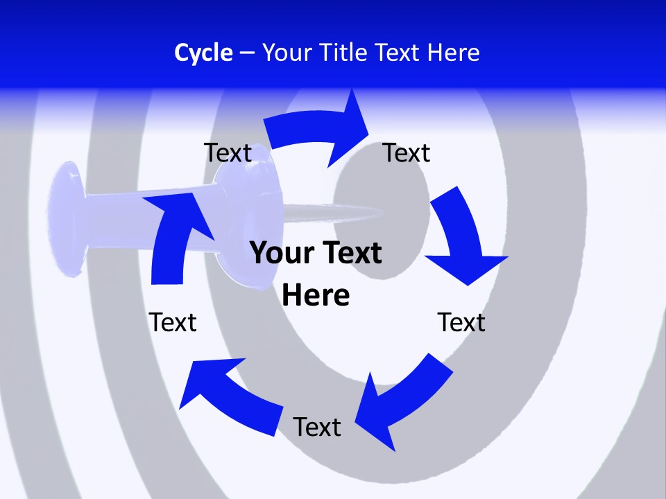 Isolated Success Perfection PowerPoint Template
