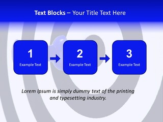 Isolated Success Perfection PowerPoint Template