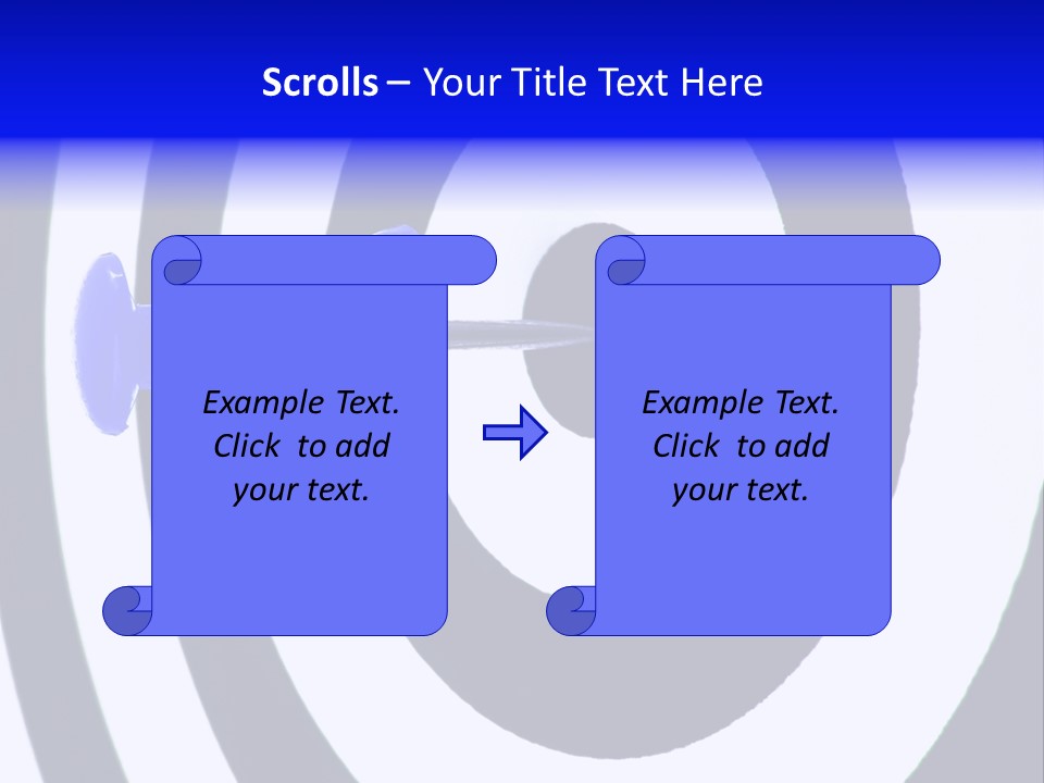 Isolated Success Perfection PowerPoint Template