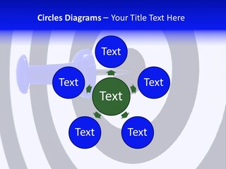 Isolated Success Perfection PowerPoint Template