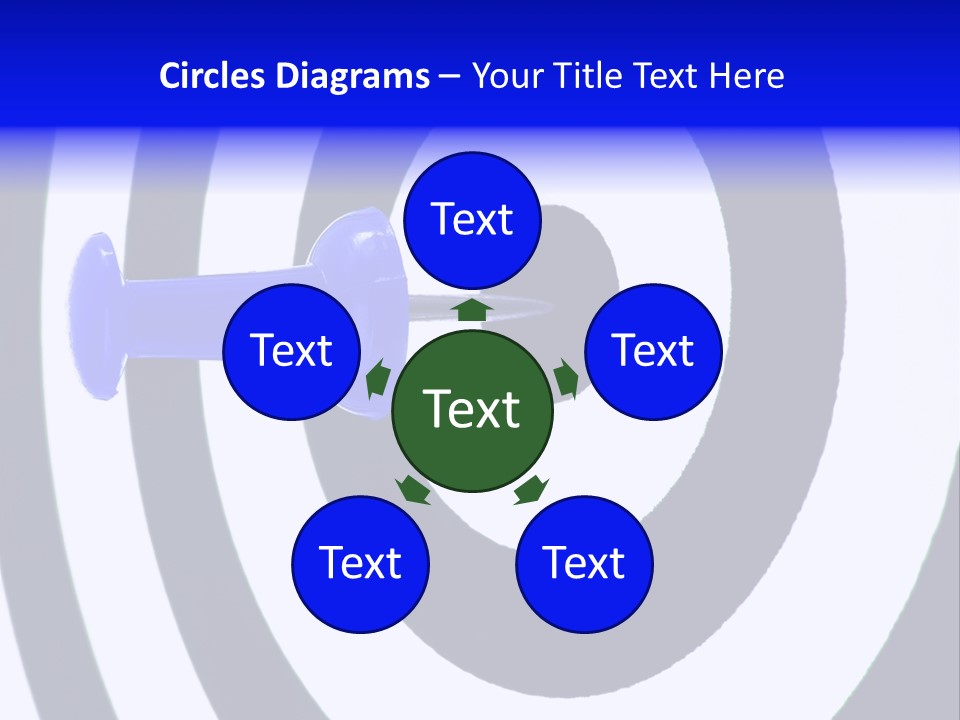 Isolated Success Perfection PowerPoint Template
