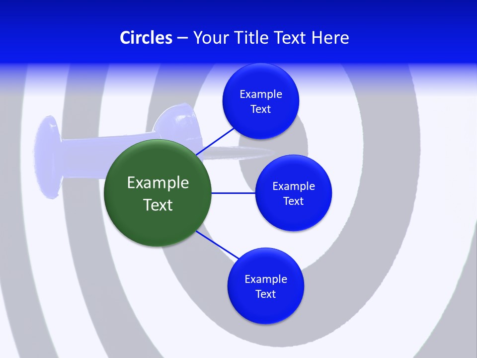 Isolated Success Perfection PowerPoint Template