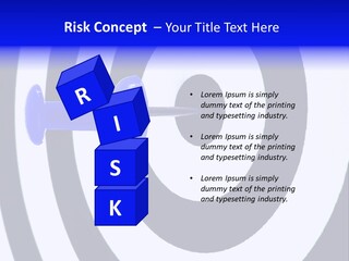 Isolated Success Perfection PowerPoint Template