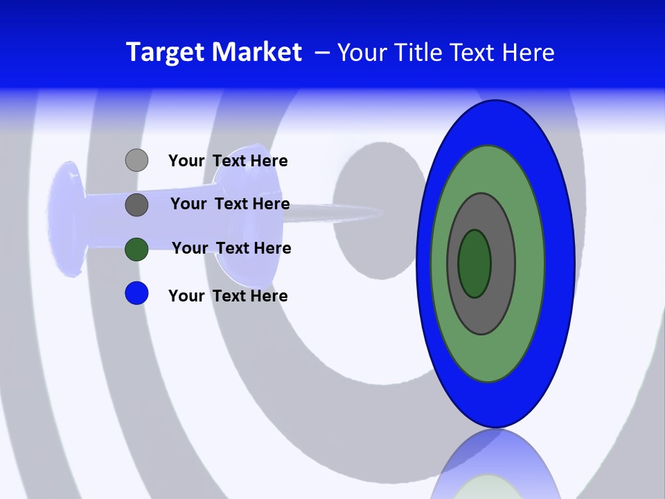 Isolated Success Perfection PowerPoint Template