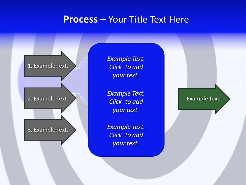Isolated Success Perfection PowerPoint Template