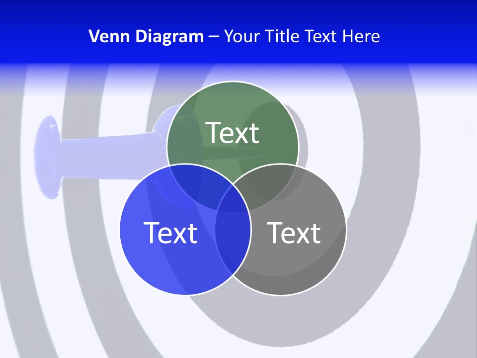 Isolated Success Perfection PowerPoint Template