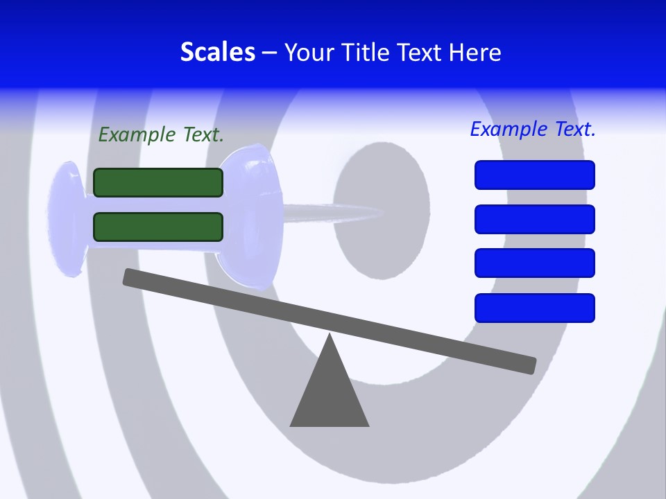Isolated Success Perfection PowerPoint Template