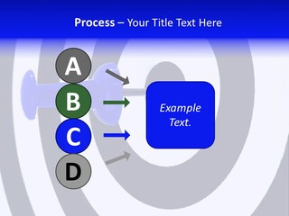 Isolated Success Perfection PowerPoint Template