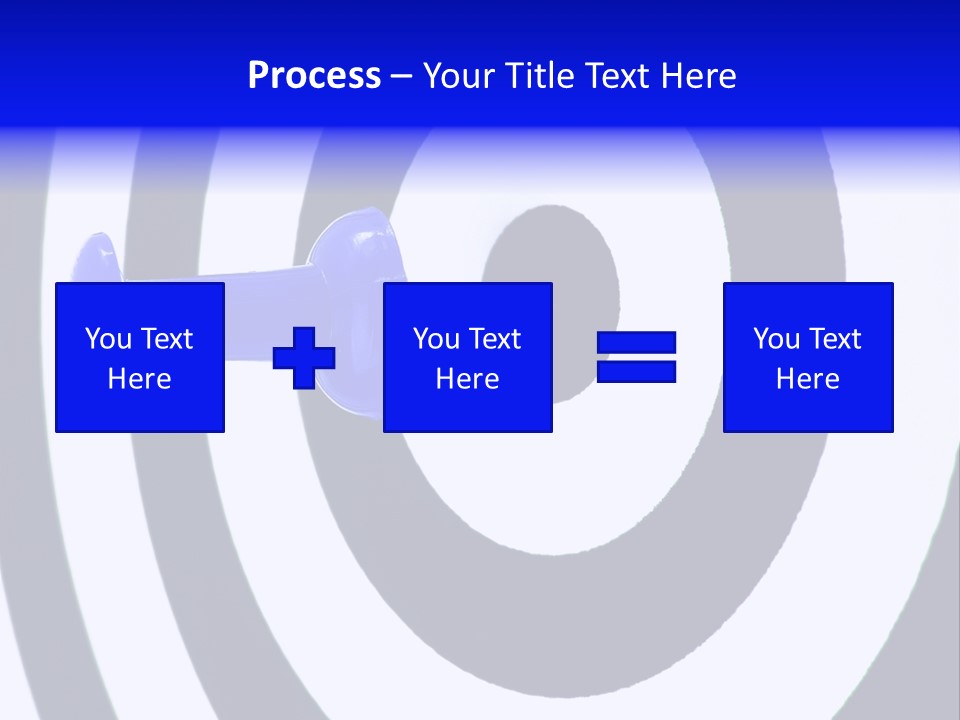 Isolated Success Perfection PowerPoint Template