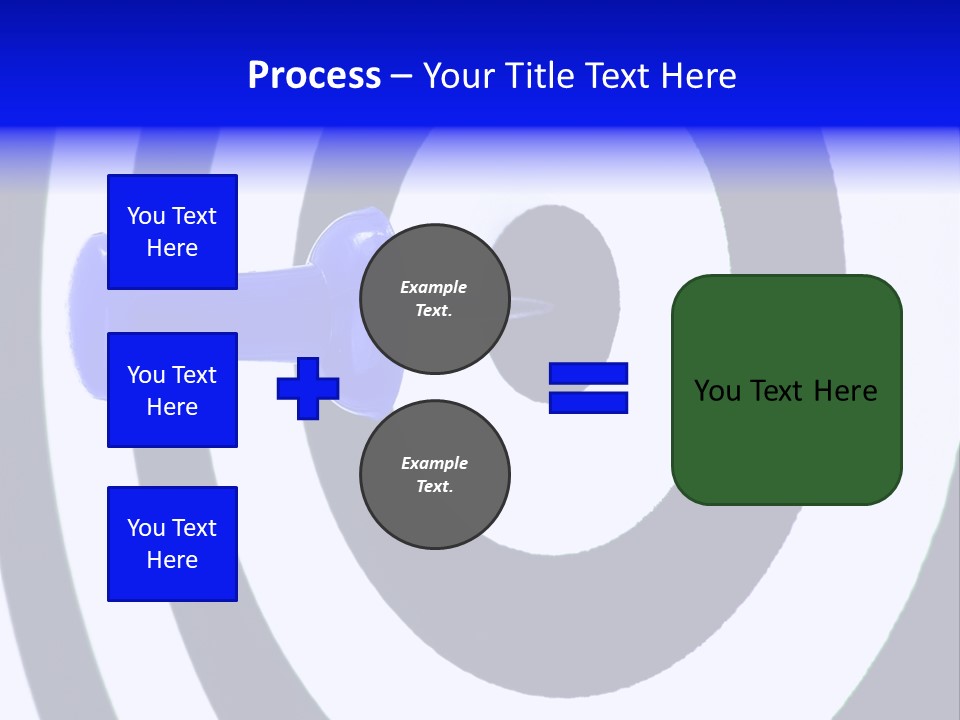 Isolated Success Perfection PowerPoint Template