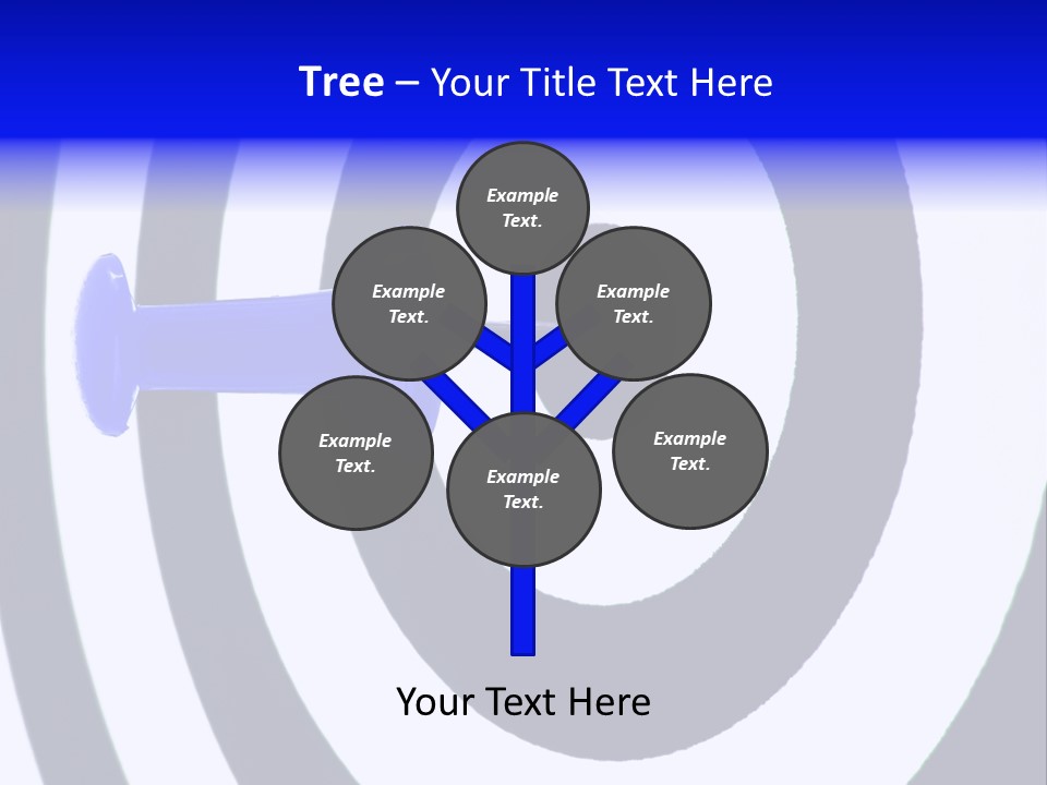 Isolated Success Perfection PowerPoint Template