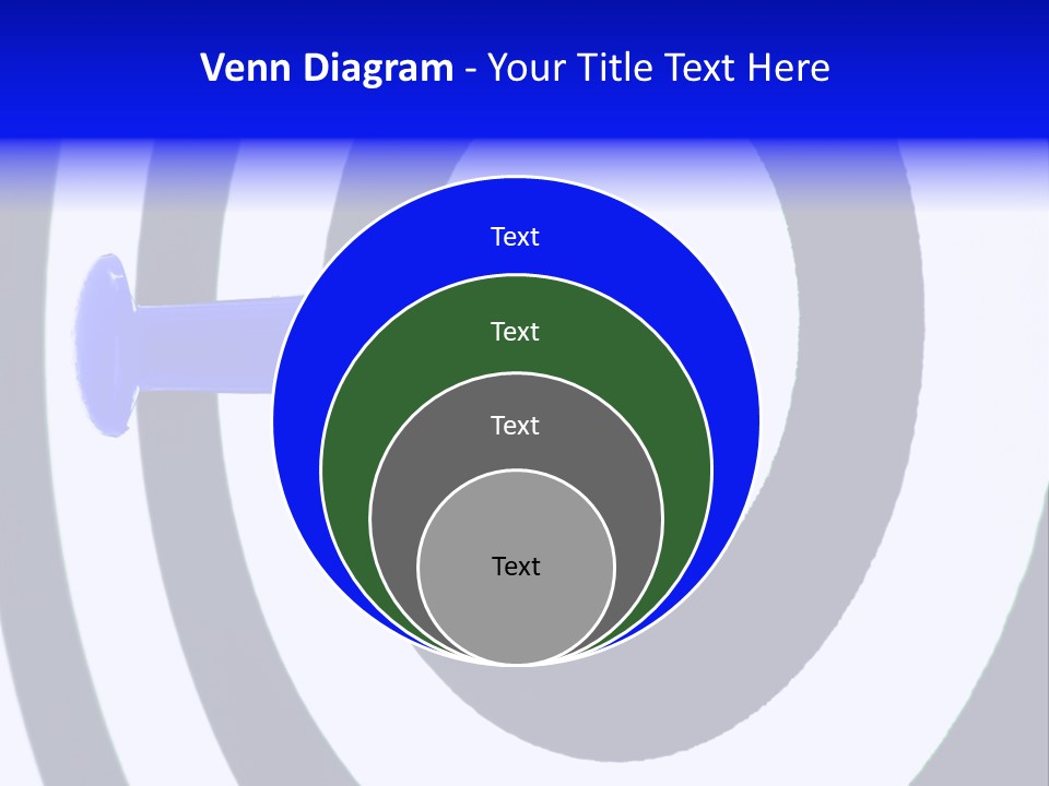 Isolated Success Perfection PowerPoint Template