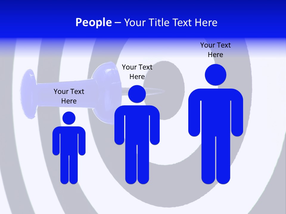 Isolated Success Perfection PowerPoint Template