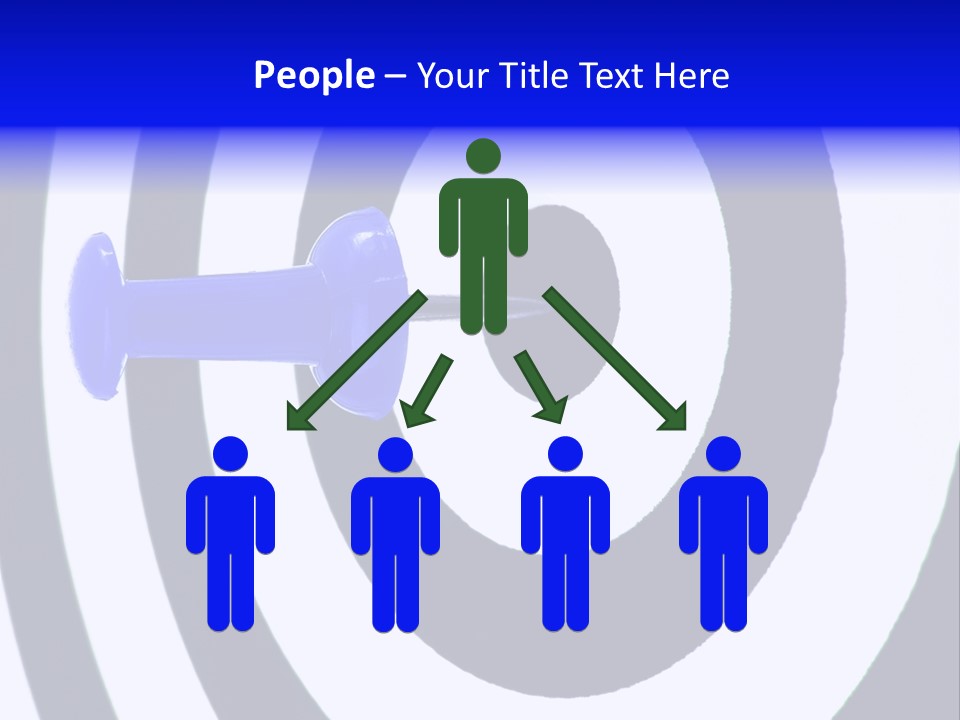 Isolated Success Perfection PowerPoint Template