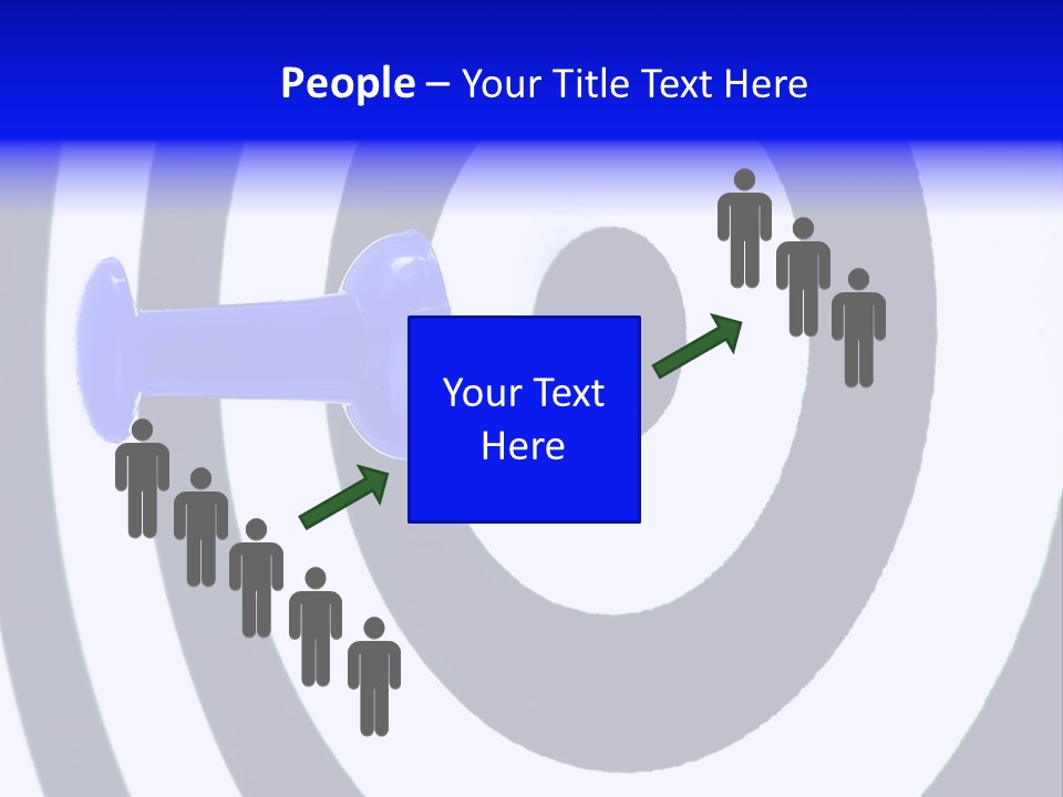 Isolated Success Perfection PowerPoint Template