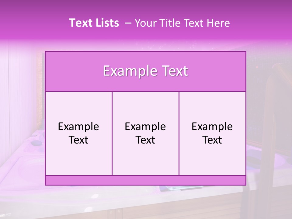 Interior Horizontal Luxury PowerPoint Template