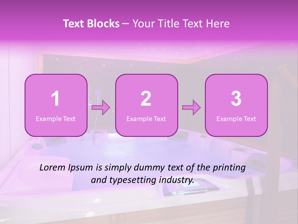 Interior Horizontal Luxury PowerPoint Template