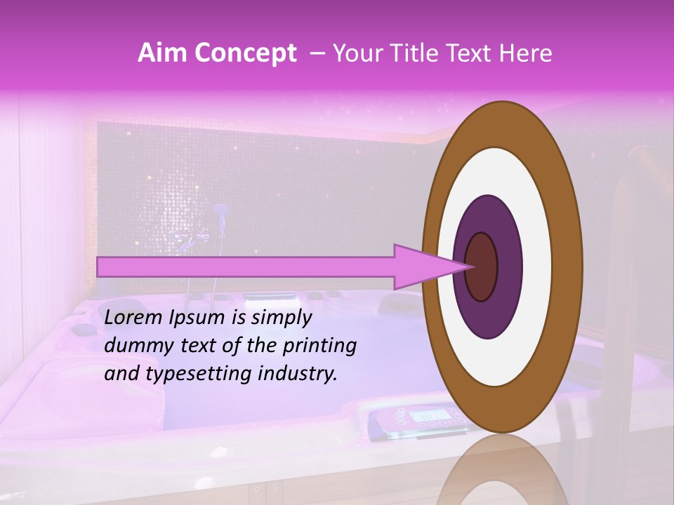 Interior Horizontal Luxury PowerPoint Template