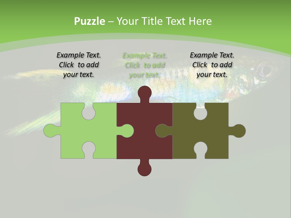 Wild Poeciliidae Endler PowerPoint Template