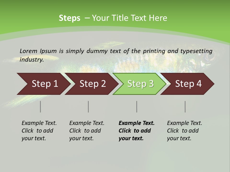 Wild Poeciliidae Endler PowerPoint Template