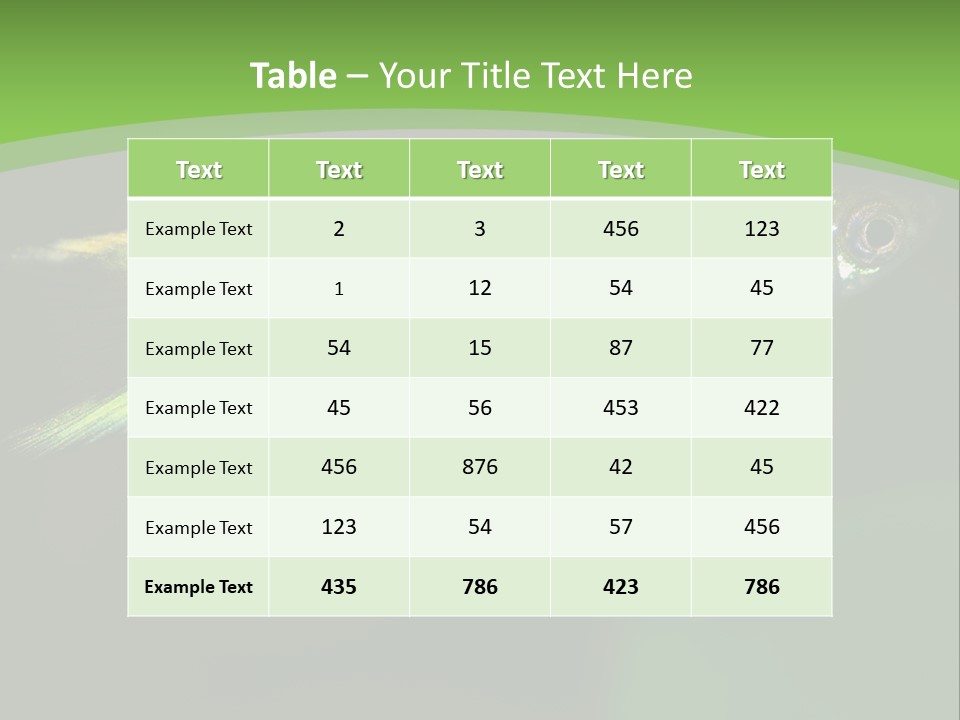 Wild Poeciliidae Endler PowerPoint Template
