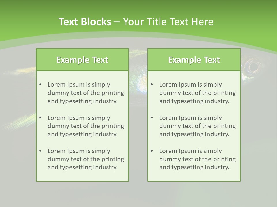 Wild Poeciliidae Endler PowerPoint Template